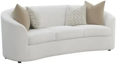 Rainn - Boucle Upholstered Sloped Arm Sofa Set