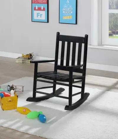 Annie - Slat Back Solid Wood Kids Rocking Chair