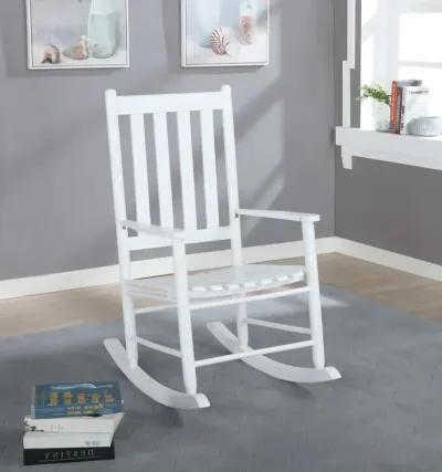 Annie - Slat Back Solid Wood Rocking Chair