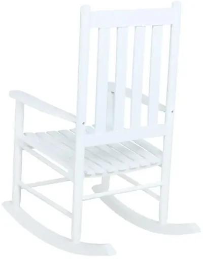 Annie - Slat Back Solid Wood Rocking Chair