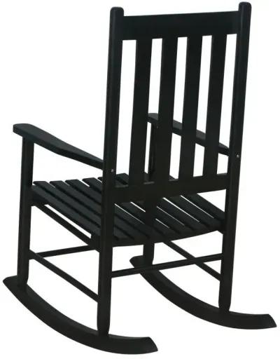 Annie - Slat Back Solid Wood Rocking Chair