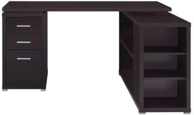 Yvette - 3-Drawer L-Shape Computer Desk