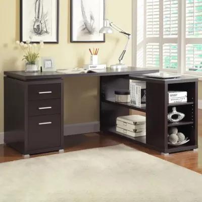 Yvette - 3-Drawer L-Shape Computer Desk