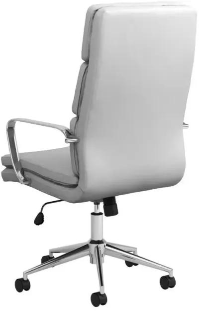 Ximena - Upholstered Adjustable High Back Office Chair