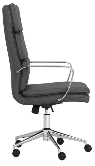 Ximena - Upholstered Adjustable High Back Office Chair