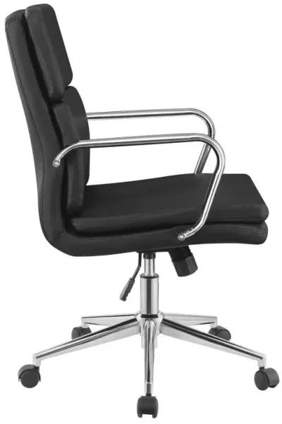 Ximena - Upholstered Adjustable High Back Office Chair