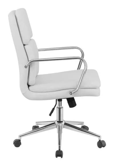 Ximena - Upholstered Adjustable Mid Back Office Chair