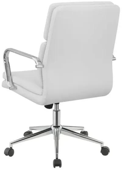 Ximena - Upholstered Adjustable Mid Back Office Chair