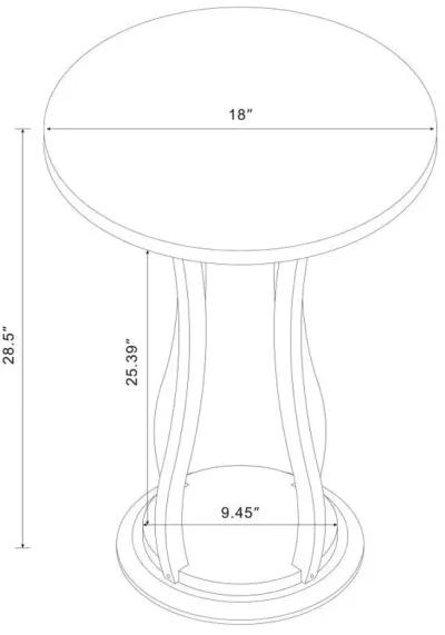 Elton - Round Top Accent Side Table