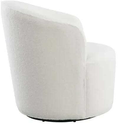 Joyce - Upholstered Barrel Back Swivel Chair