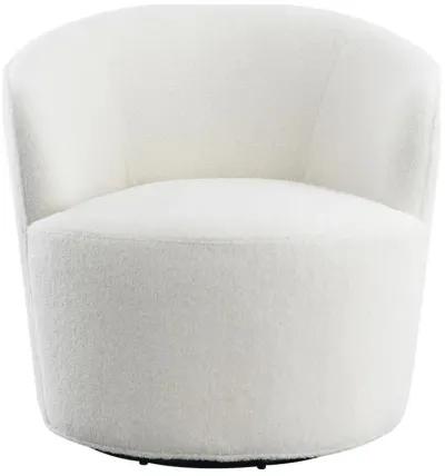 Joyce - Upholstered Barrel Back Swivel Chair