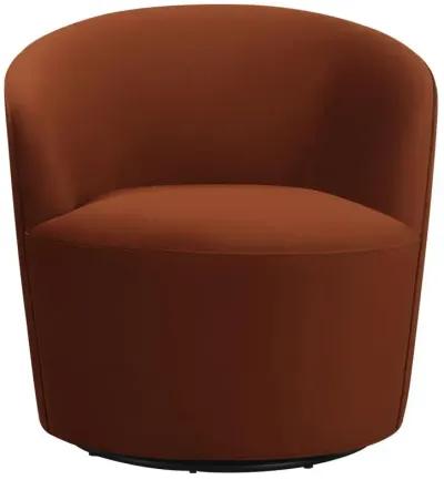 Joyce - Upholstered Barrel Back Swivel Chair