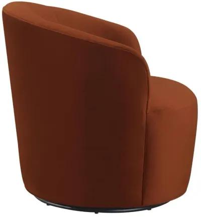 Joyce - Upholstered Barrel Back Swivel Chair