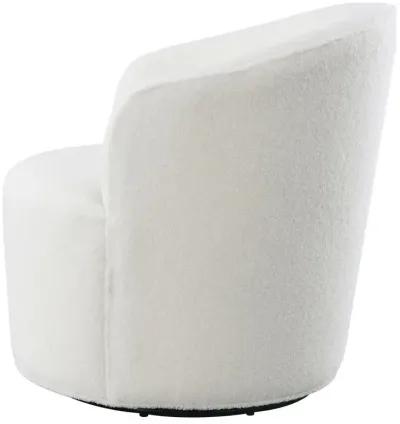 Joyce - Upholstered Barrel Back Swivel Chair