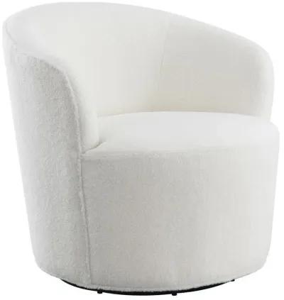 Joyce - Upholstered Barrel Back Swivel Chair