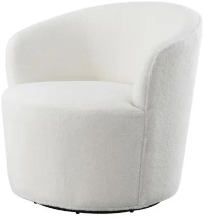 Joyce - Upholstered Barrel Back Swivel Chair