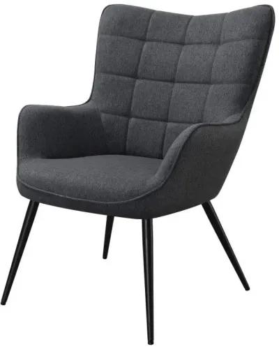 Isla - Upholstered Flared Arm Tufted Accent Chair