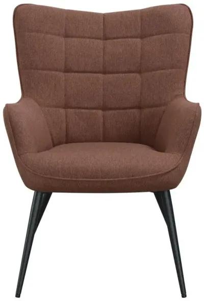 Isla - Upholstered Flared Arm Tufted Accent Chair