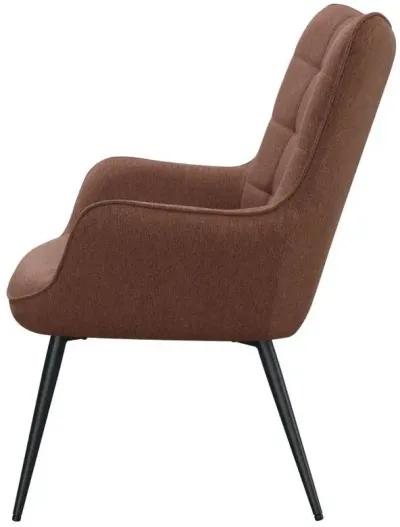 Isla - Upholstered Flared Arm Tufted Accent Chair