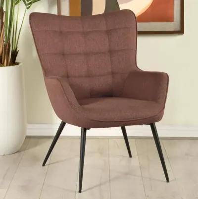 Isla - Upholstered Flared Arm Tufted Accent Chair