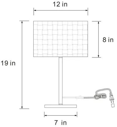 Ramiro - Drum Shade Metal Lamp