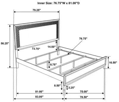 Valencia - Wood Panel Bed