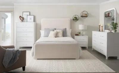 Anastasia - Upholstered Panel Bed