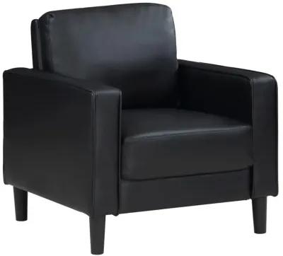 Ruth - Upholstered Track Arm Accent Chair