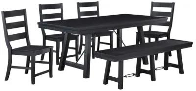 Newport - Rectangular Trestle Dining Table Set