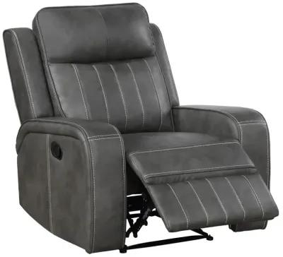 Raelynn - Upholstered Track Arm Recliner