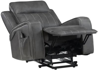 Raelynn - Upholstered Track Arm Recliner