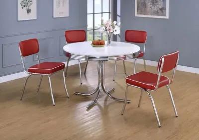 Retro - Round Dining Table Set