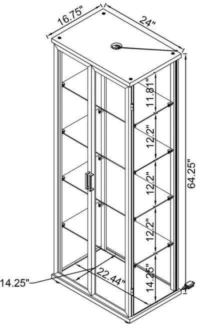 Windrose - Tempered LED Standing Mirror