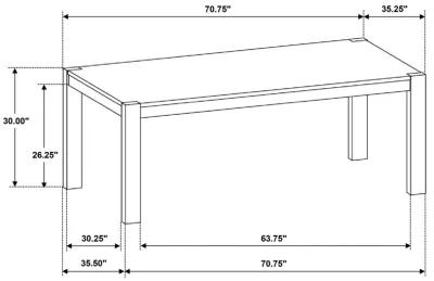 Scottsdale - Rectangular Dining Set