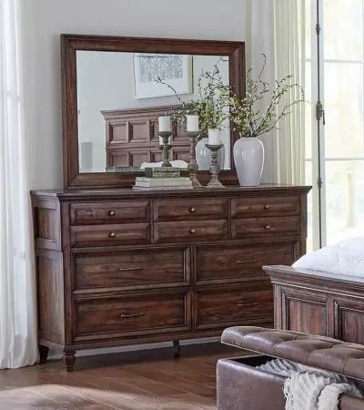 Avenue - 8-Drawer Dresser With Mirror