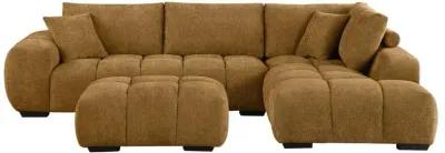 Camacho - Upholstered Sectional Sofa With Ottoman Set