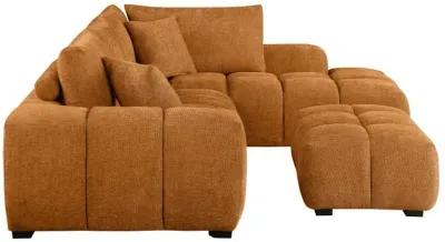 Camacho - Upholstered Sectional Sofa With Ottoman Set