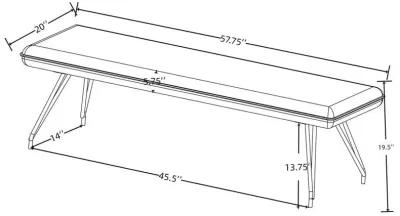 Dodson - Fabric Upholstered Dining Bench