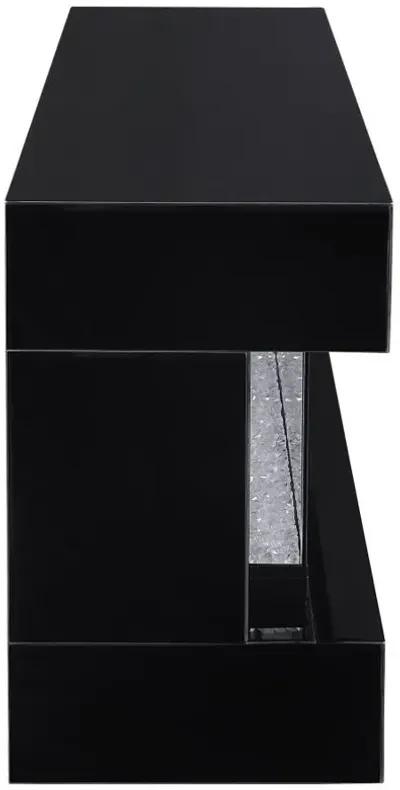 Vallerie - TV Stand With Visual Flame Box