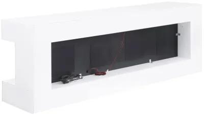 Vallerie - TV Stand With Visual Flame Box