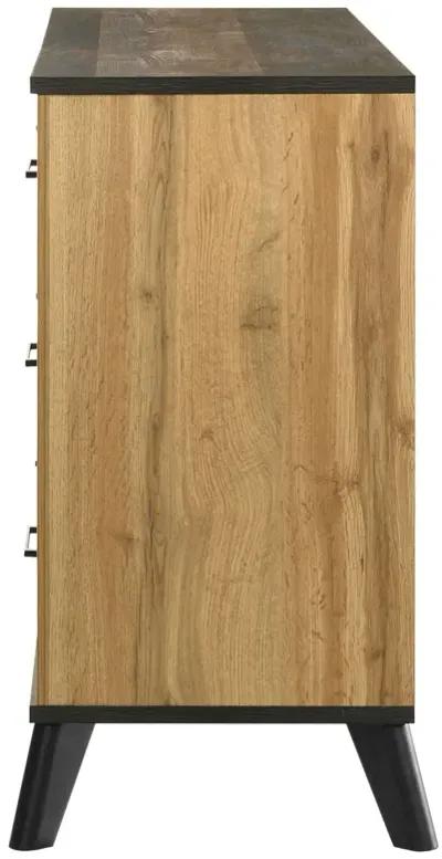 Kaywood - 6-Drawer Dresser Cabinet - Natural Pine