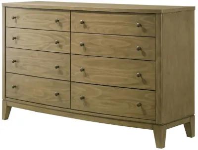 Granada - 8-Drawer Dresser Cabinet - Natural Pine