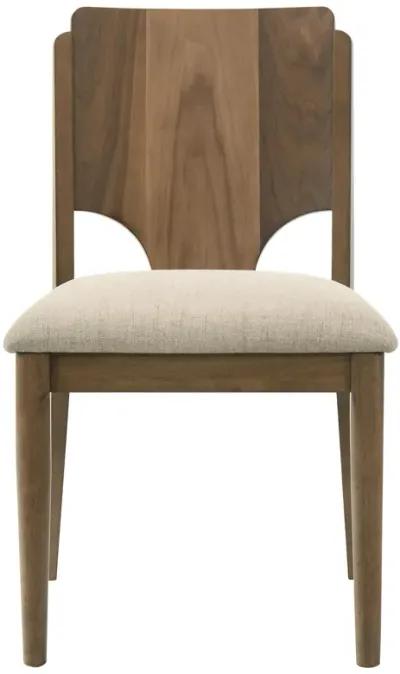 Biltmore - Dining Chair Upholstered Seat (Set of 2) - Walnut