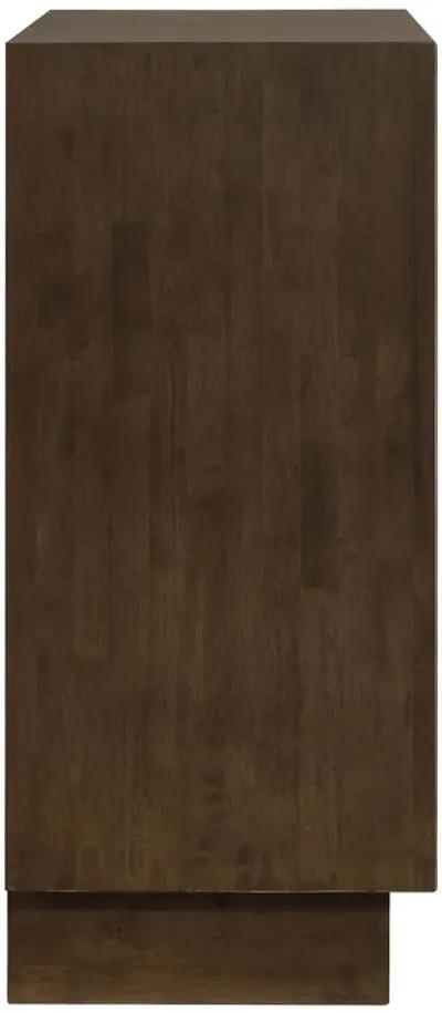 Glenwood - 4-Drawer Chest Of Drawers - Warm Brown