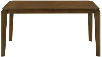 Almonte - Rectangular Wood Dining Table - Dark Brown