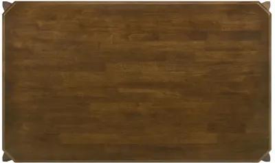 Almonte - Rectangular Wood Dining Table - Dark Brown