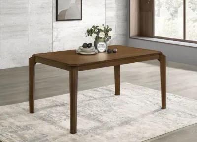 Almonte - Rectangular Wood Dining Table - Dark Brown