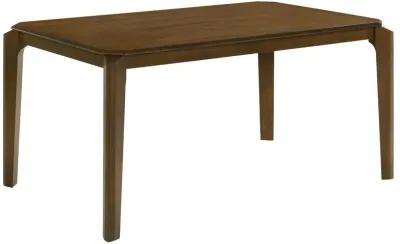 Almonte - Rectangular Wood Dining Table - Dark Brown