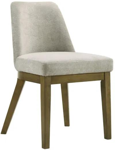 Castlewood - Upholstered Dining Chair (Set of 2) - Brown Oak