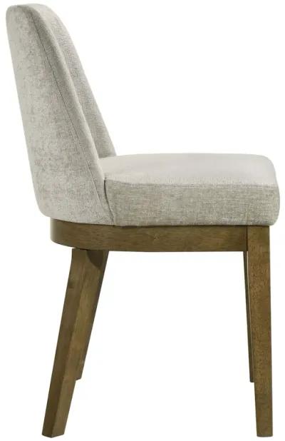 Castlewood - Upholstered Dining Chair (Set of 2) - Brown Oak